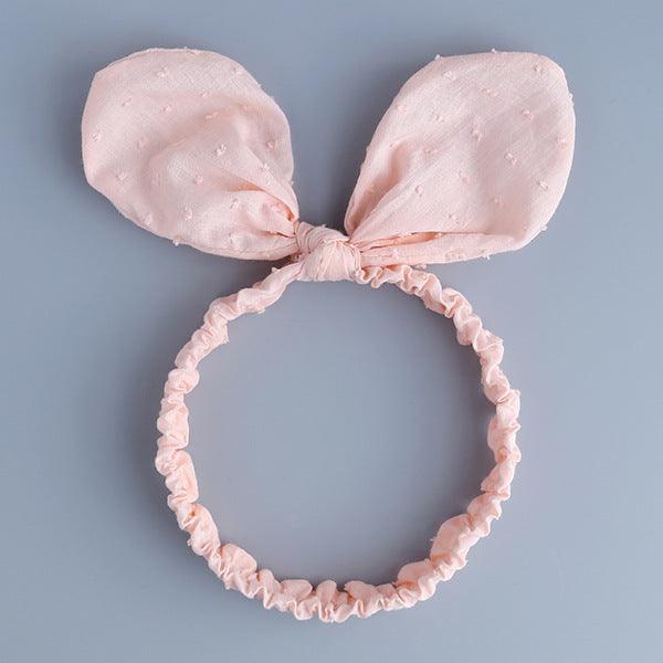 Cute Rabbit Cotton Headband for Baby Girl - Happy Coo