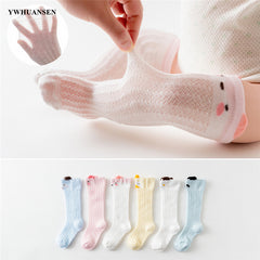 Unisex Cute Cartoon High Knee Socks - Happy Coo