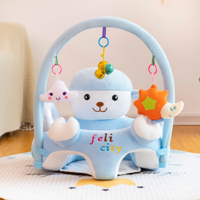 Cartoon Design Super Soft Baby Chair - Happy Coo