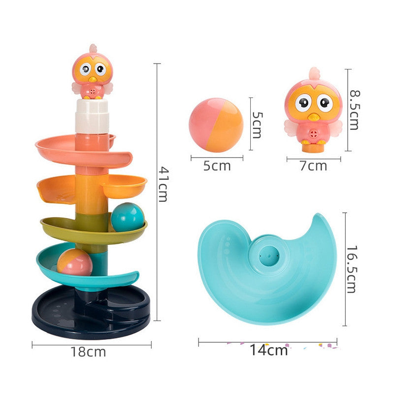 Tower Building Puzzle Toy - Happy Coo