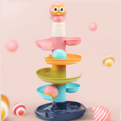 Tower Building Puzzle Toy - Happy Coo