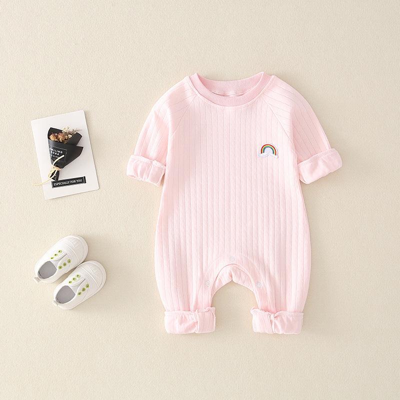 Long Sleeve Fashionable Baby Jumpsuit - Happy Coo