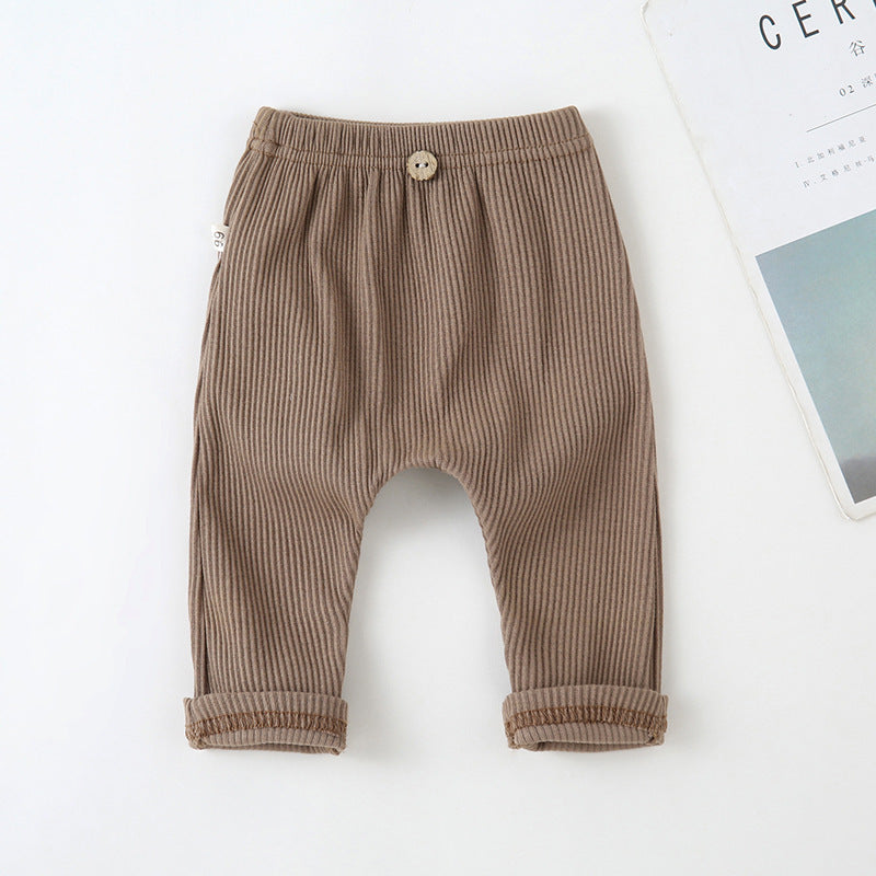 Baby Leggings in Cotton - Happy Coo