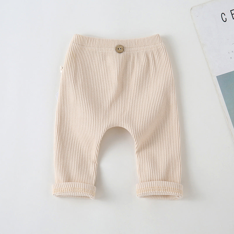 Baby Leggings in Cotton - Happy Coo