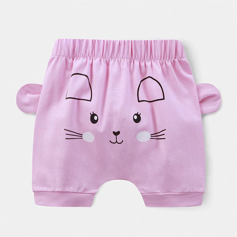 Summer Cute Cartoon Shorts for Baby - Happy Coo