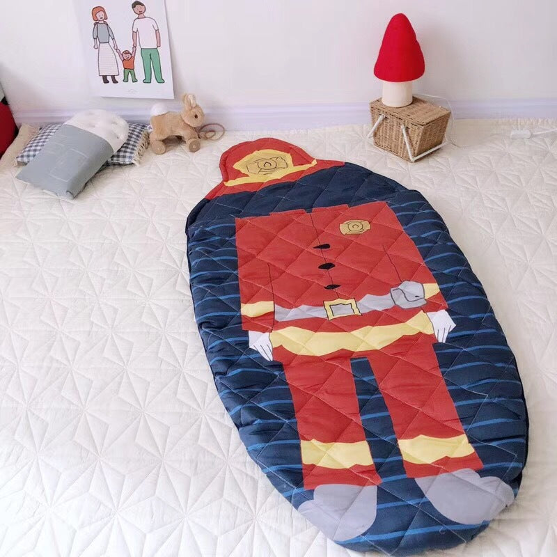 Animal Shape Cotton Cartoon Baby Anti-Kick Sleeping Bag - Happy Coo