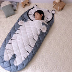 Animal Shape Cotton Cartoon Baby Anti-Kick Sleeping Bag - Happy Coo