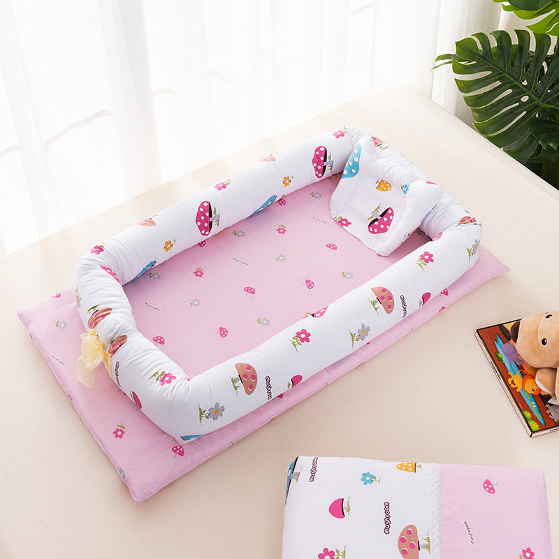 Newborn Baby Sleeping Artifact Foldable Crib - Happy Coo