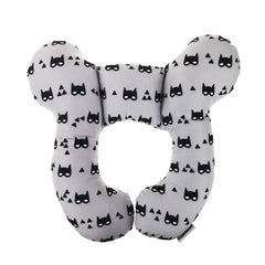 U-Shaped Neck Guard Stroller Pillow - Happy Coo