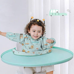 Baby Tray Water-Proof Bib - Happy Coo