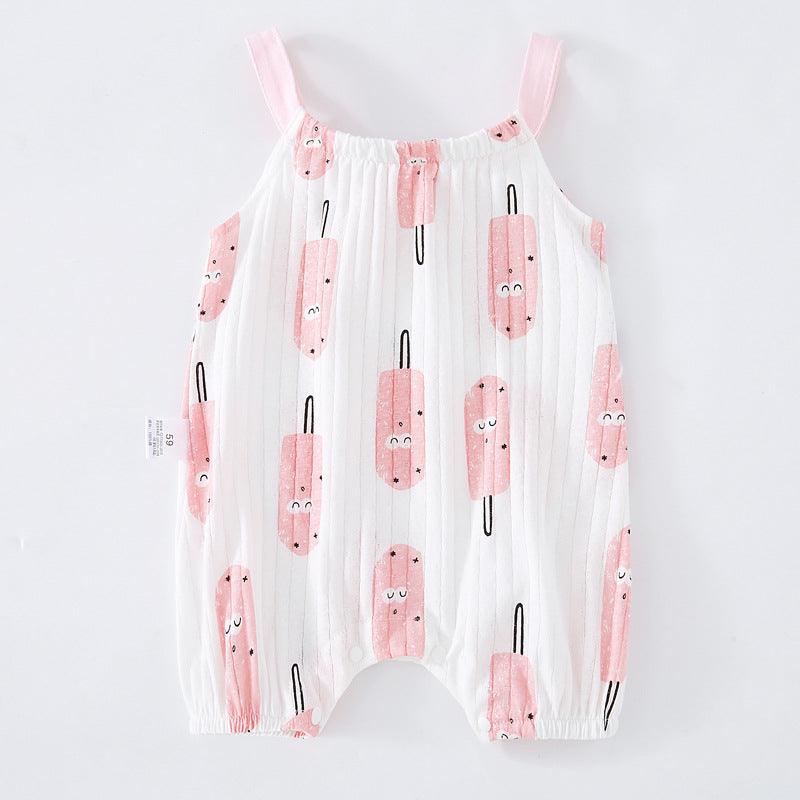 Baby Sling Bag Fart Clothing Baby Sleeveless One-piece - Happy Coo