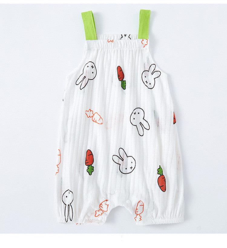 Baby Sling Bag Fart Clothing Baby Sleeveless One-piece - Happy Coo