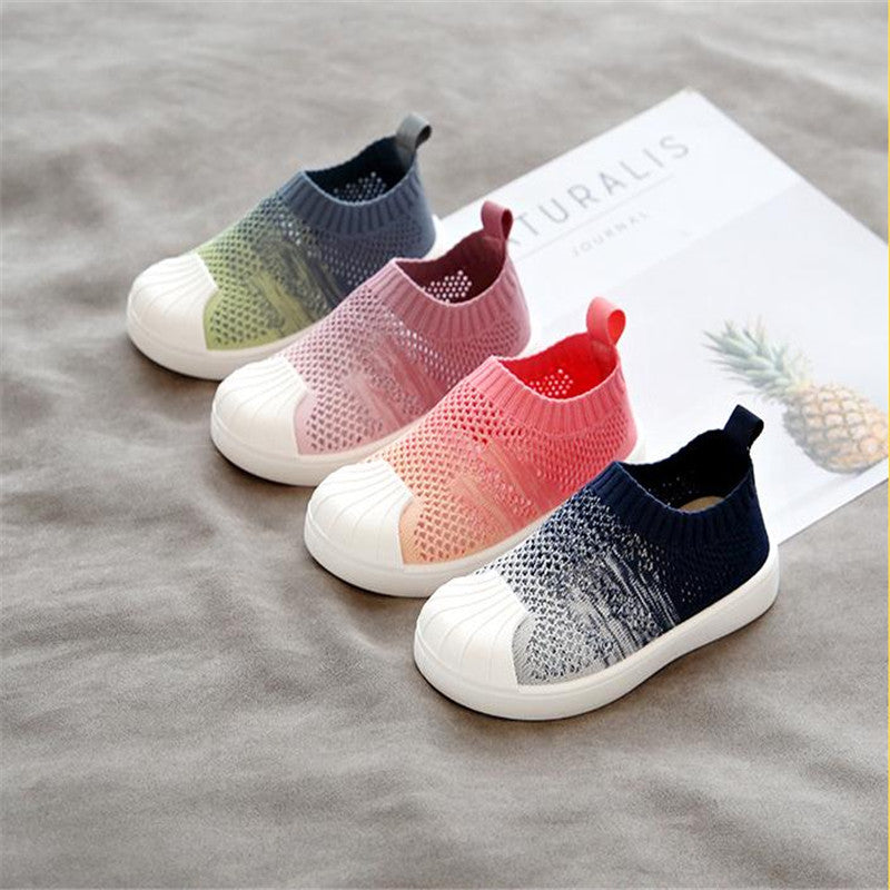 Multi Colored Mesh Summer Shoes for Boys & Girls - Happy Coo