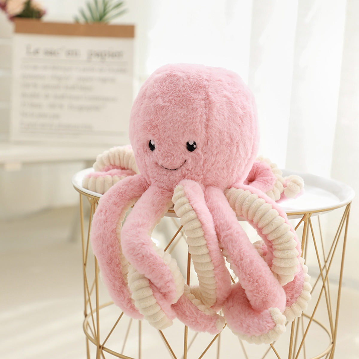 Octopus Pendant Plush Animal Toy - Happy Coo