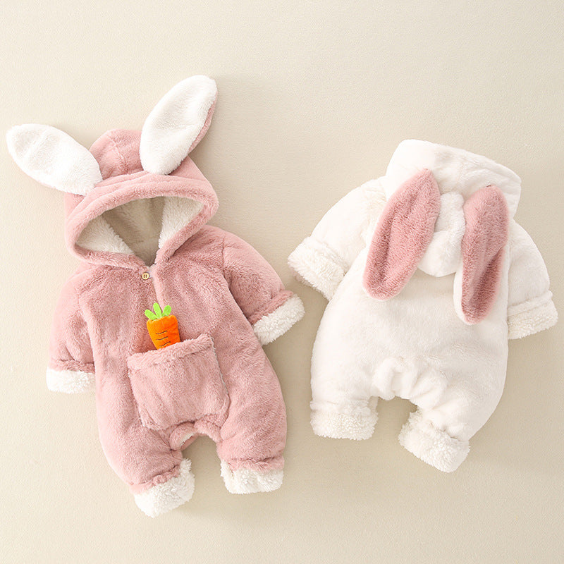 Bunny super cute cute net red baby clothes - Happy Coo