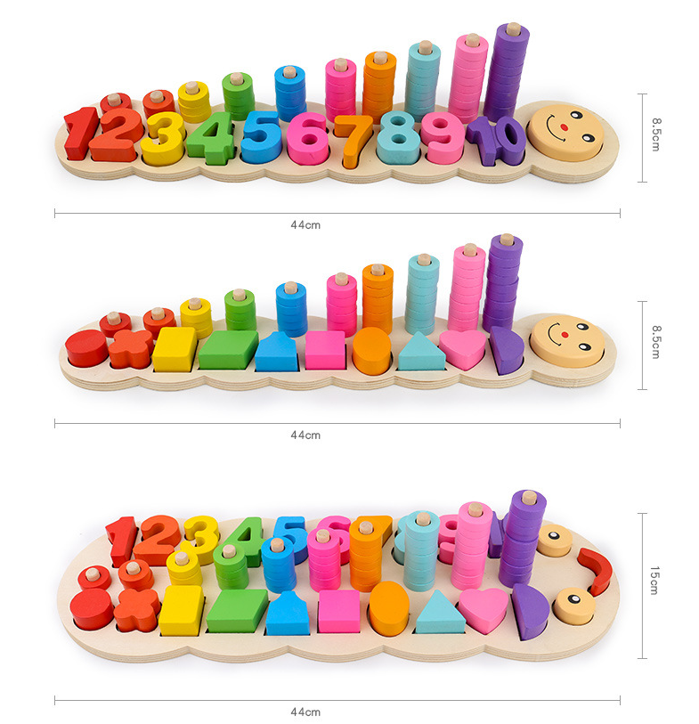 Wooden Logarithmic Board - Happy Coo