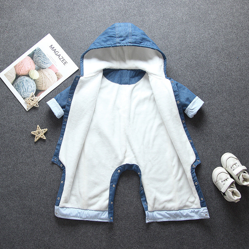 Thicken baby clothes in autumn and winter - Happy Coo