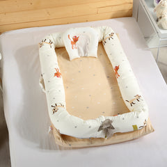 Foldable and Washable Newborn Baby Crib - Happy Coo