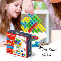 Tower Game Stacking Toys Building Blocks Balance Puzzle - Happy Coo