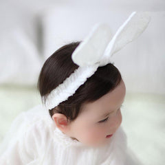 Cute Rabbit Cotton Headband for Baby Girl - Happy Coo