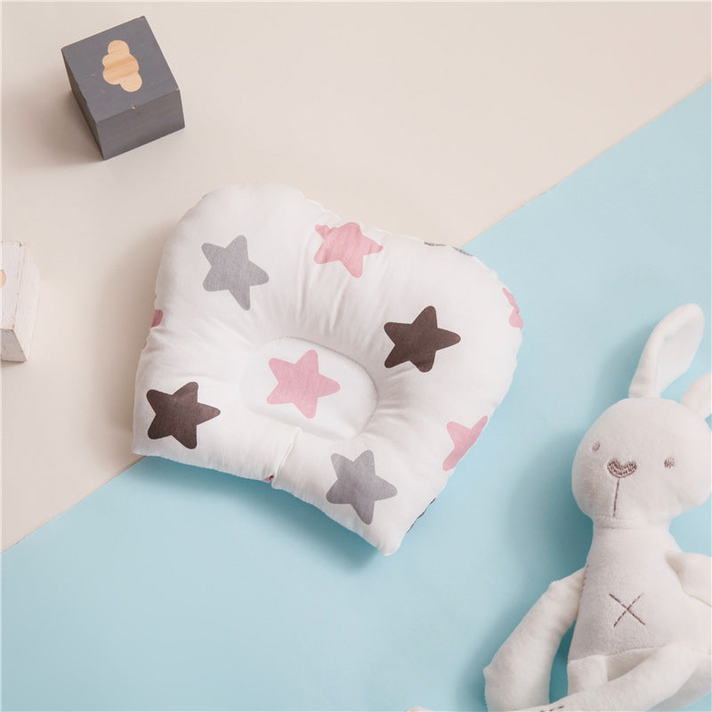 Anti Flat Head Correction Baby Pillow - Happy Coo