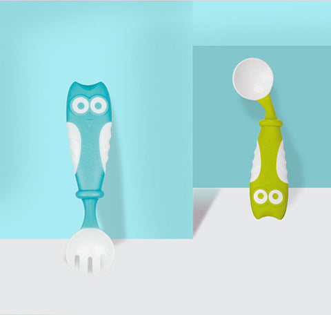 Baby Feeding & Training Spoon - Happy Coo