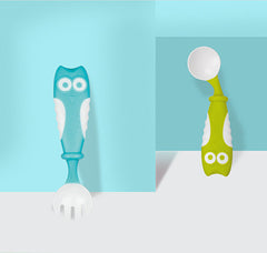 Baby Feeding & Training Spoon - Happy Coo