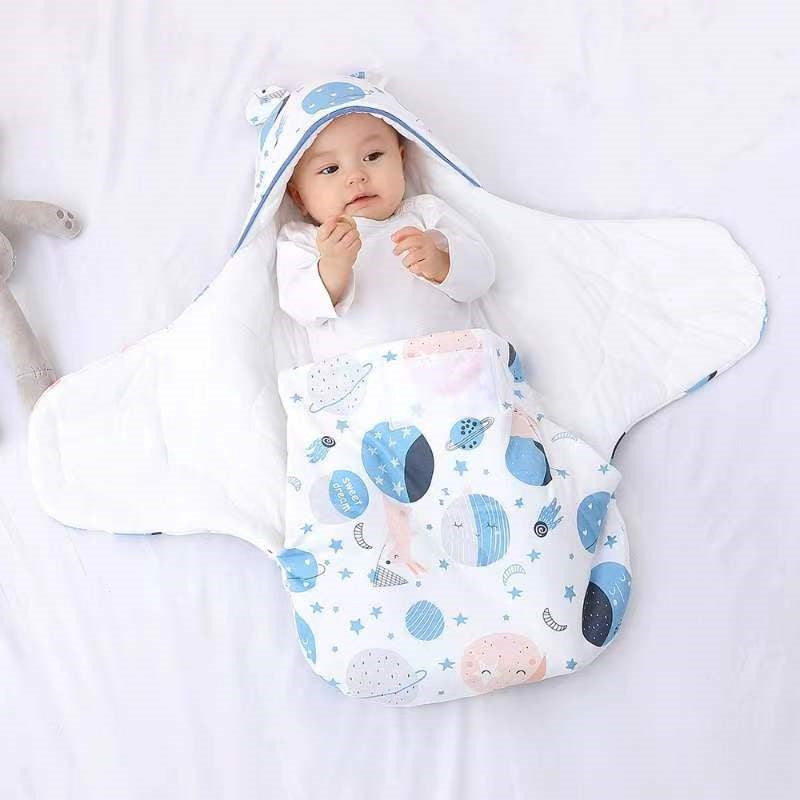 Cotton Sleeping Bag For Newborn Babies - Happy Coo