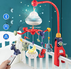 Intelligent Whirling Electrical Rattles Toy for Baby - Happy Coo
