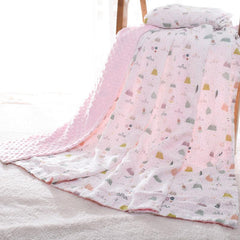 Multicolor Cotton's Baby Blanket - Happy Coo