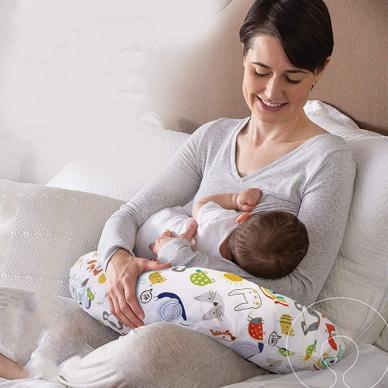 Baby Elastic U-shaped Breastfeeding Pillowcase - Happy Coo