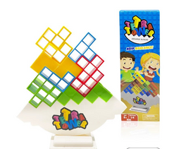 Tower Game Stacking Toys Building Blocks Balance Puzzle - Happy Coo