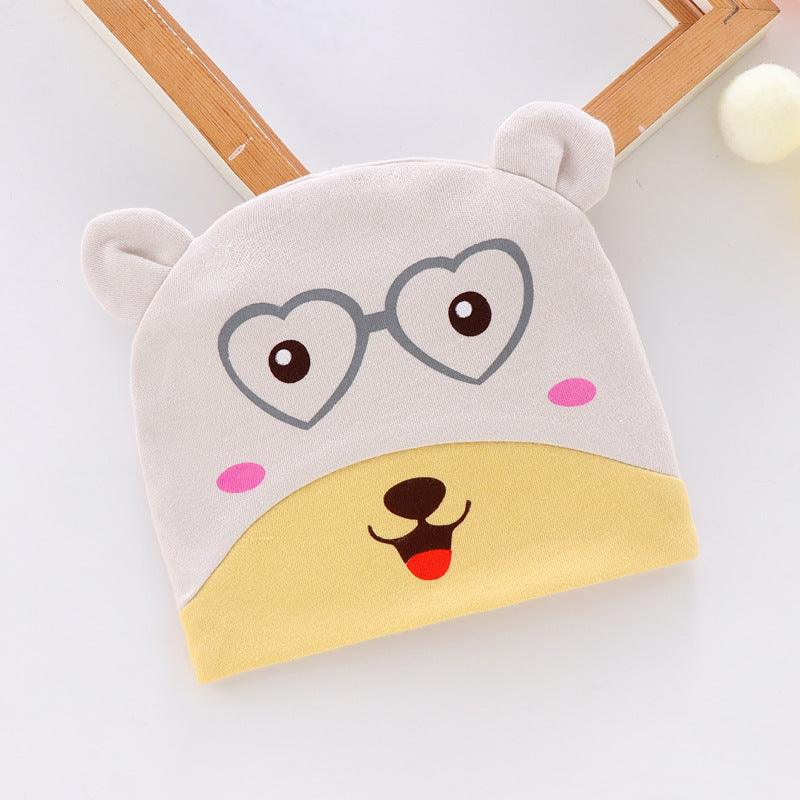 Newborn Baby Cartoon Hat - Happy Coo