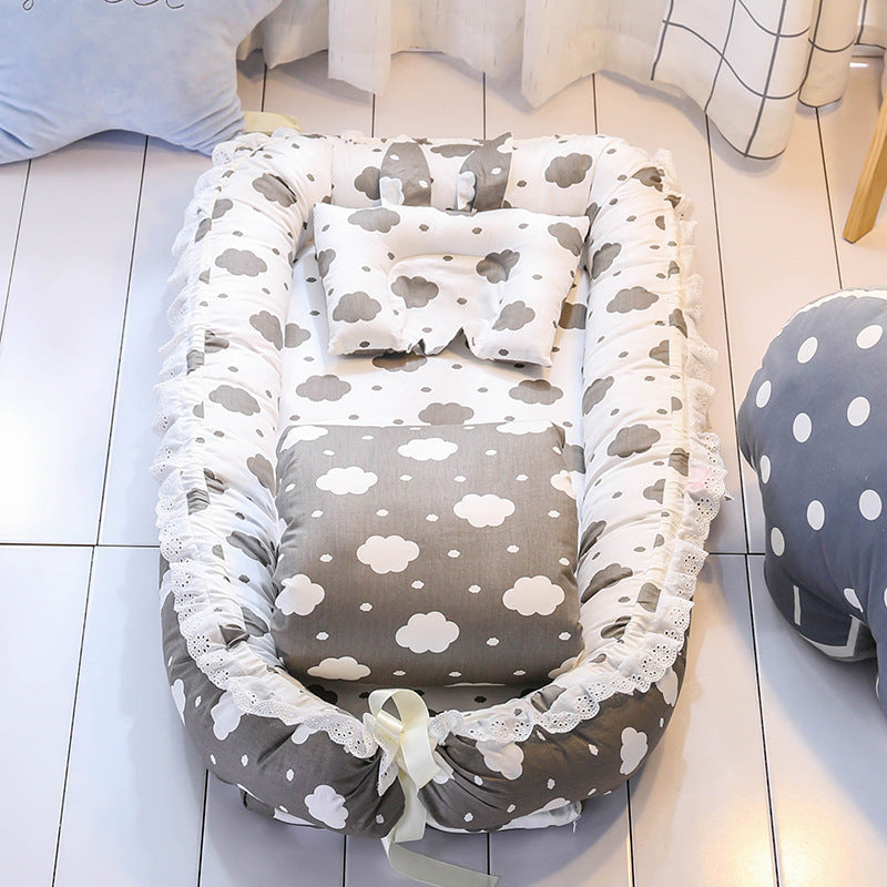 Baby Portable Removable And Washable Crib - Happy Coo