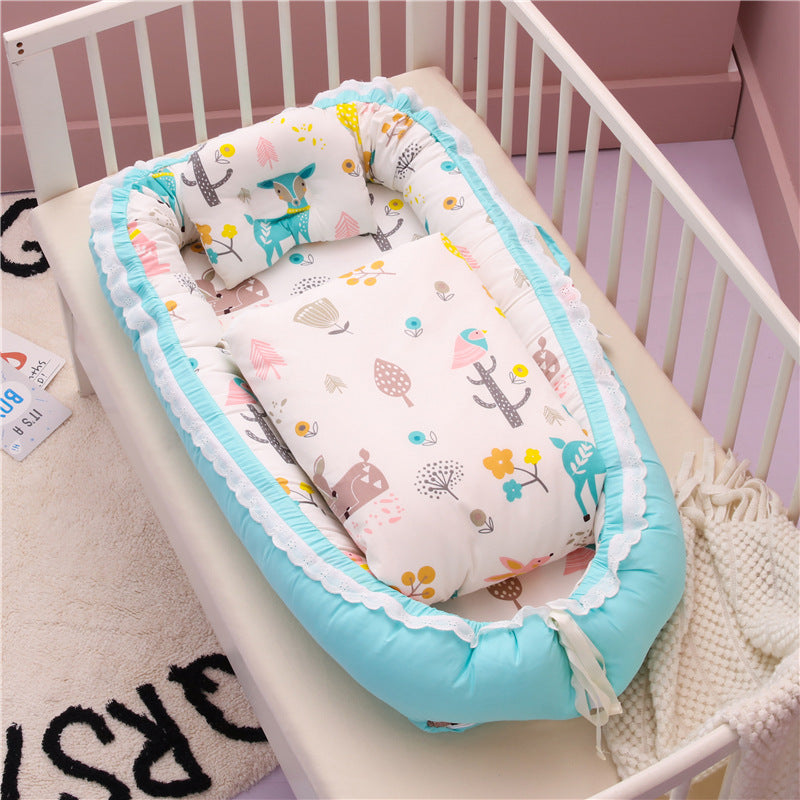 Baby Portable Removable And Washable Crib - Happy Coo