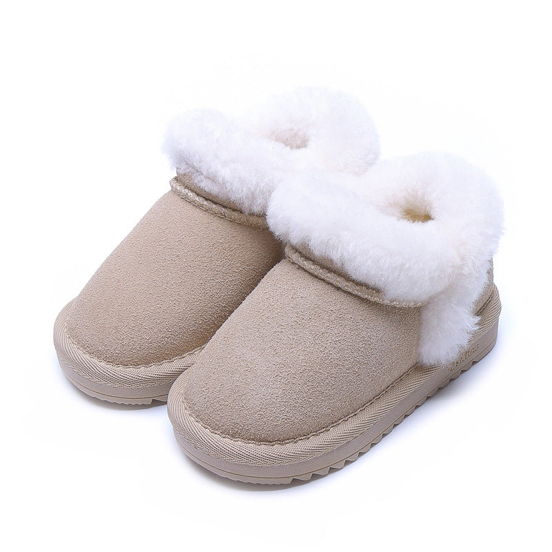 Super Soft Girls' Cotton Shoes - Happy Coo