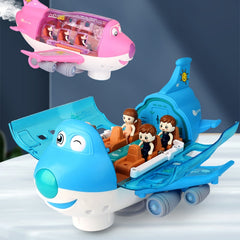 360 Rotating Electric Plane Airplane Toys For Kids - Happy Coo