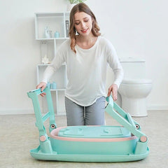 3 in 1 Fordable Bath Seat for Toddlers - Happy Coo