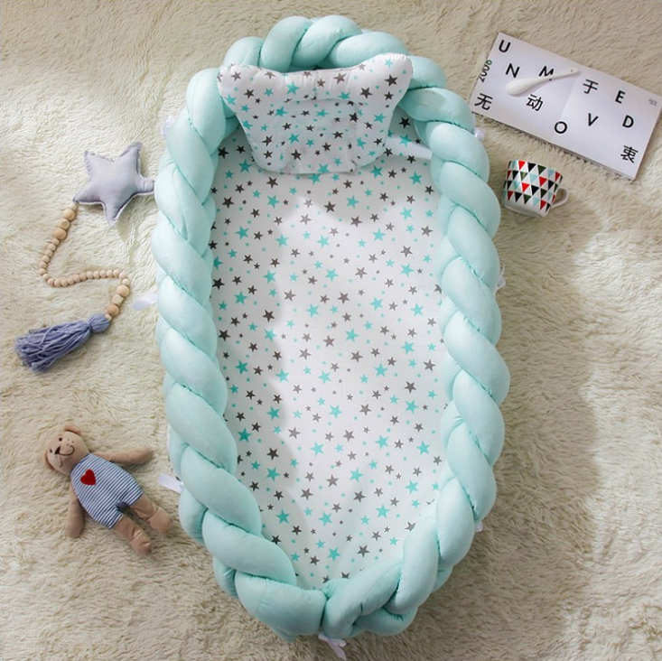 Portable Super Soft Cotton Crib - Happy Coo