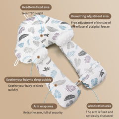 Anti Deviation Cotton Baby Head Pillow - Happy Coo