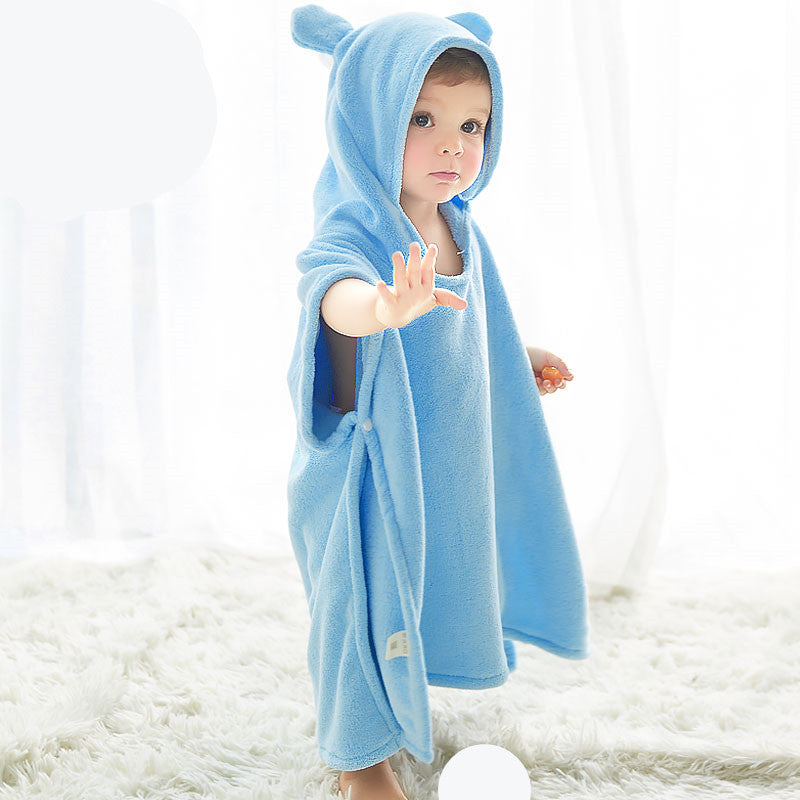 Children's bath towel cape - Happy Coo