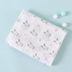 Double Layer Cartoon Blanket - Happy Coo