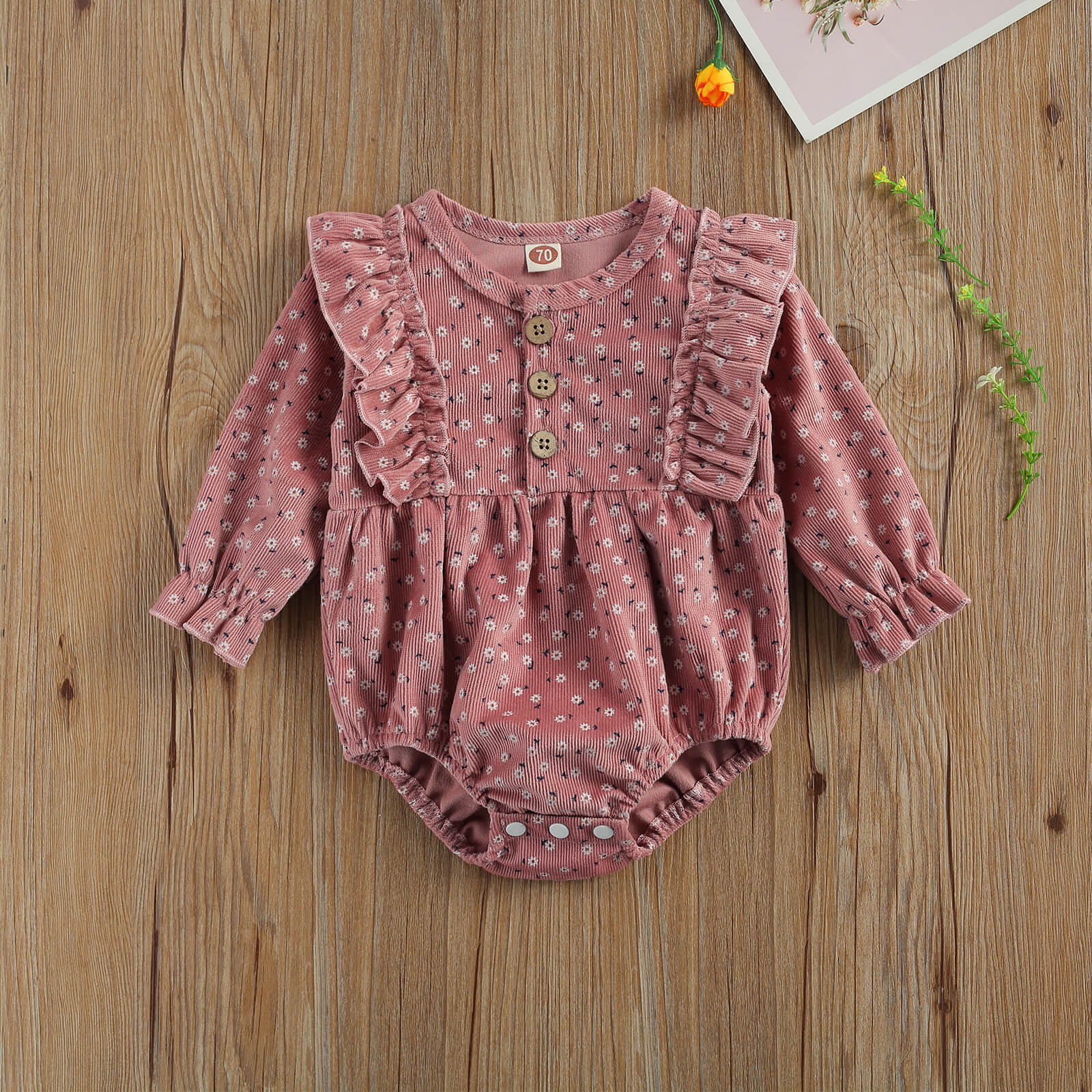 Stylish Solid Colour Cute Baby Clothes - Happy Coo