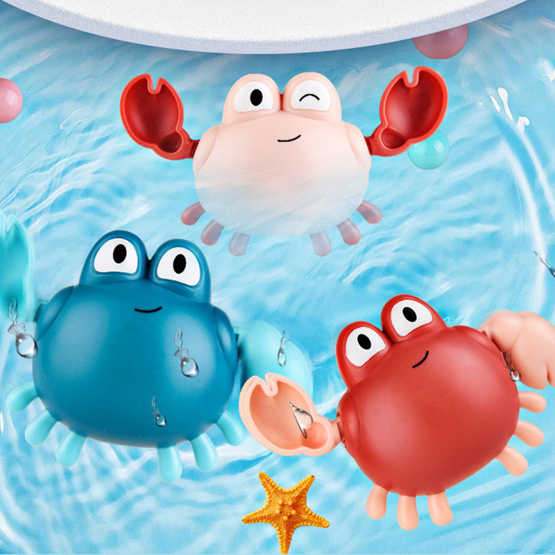 Newest Cartoon Animal Crab Baby Water Toys - Happy Coo