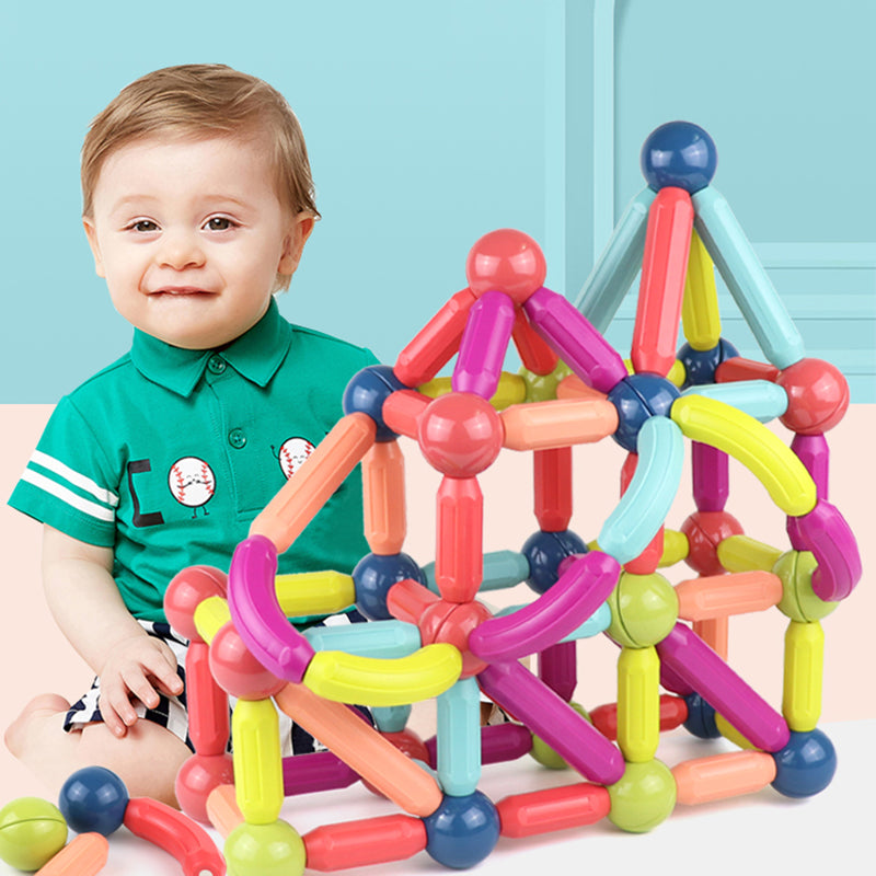 Magnetic Sticks Building Blocks For Kids - Happy Coo