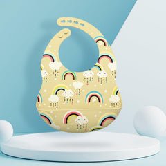 Amazing Design's Silicon Baby Bib - Happy Coo