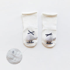 Cute Animal Floor Socks for Boys & Girls - Happy Coo