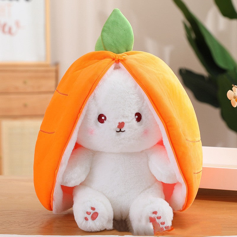Strawberry Rabbit Stuffed Animal Toy - Happy Coo