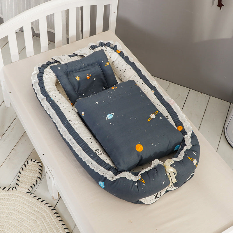 Baby Portable Removable And Washable Crib - Happy Coo