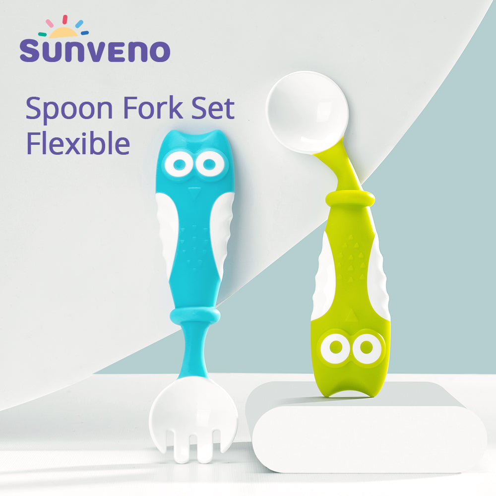 Baby Feeding & Training Spoon - Happy Coo